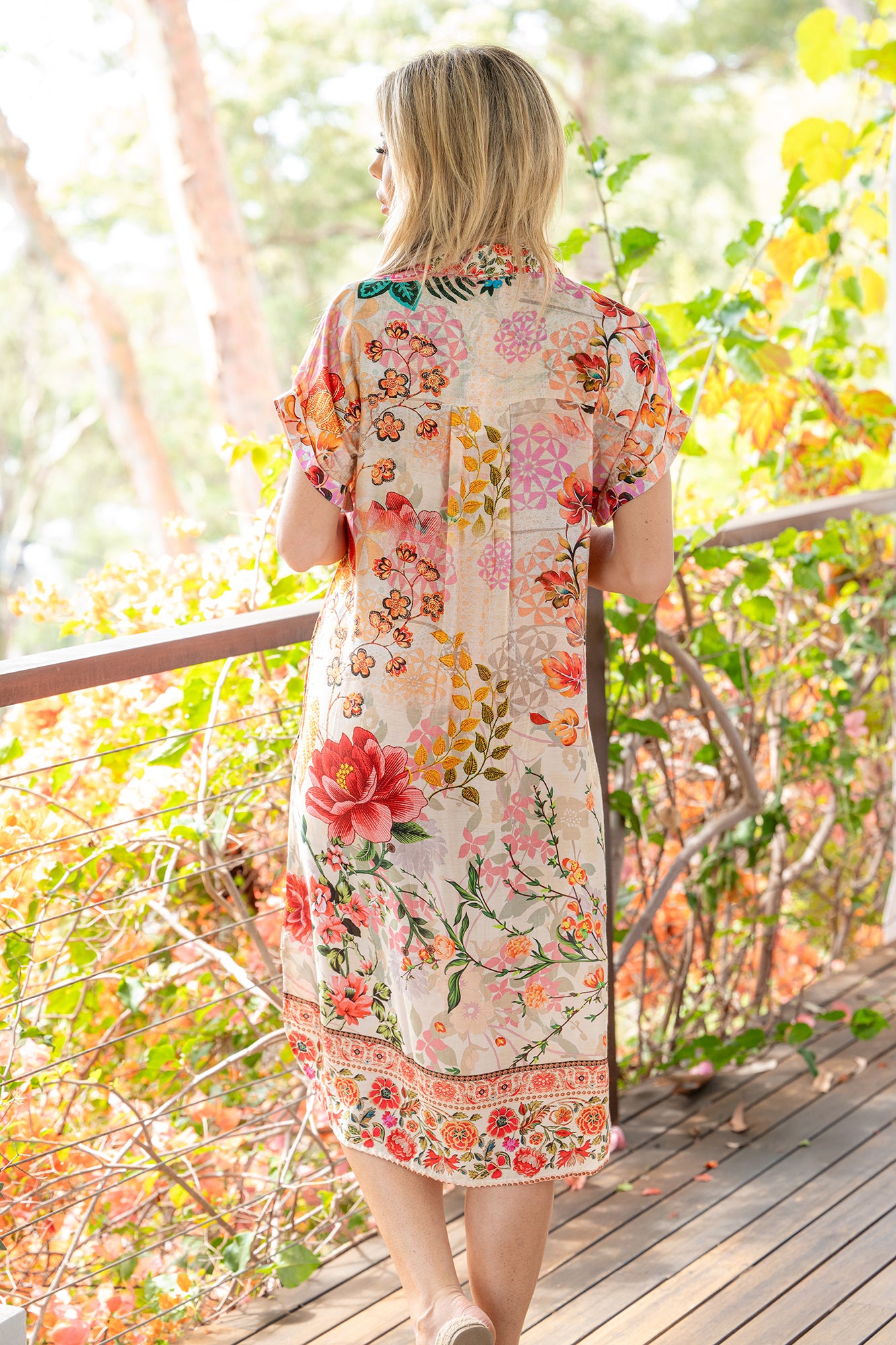 Dresden Dress Rouge Bloom