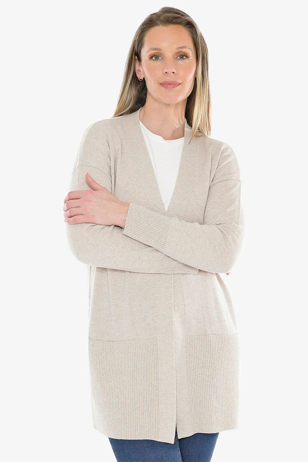 Long Cardi Stone