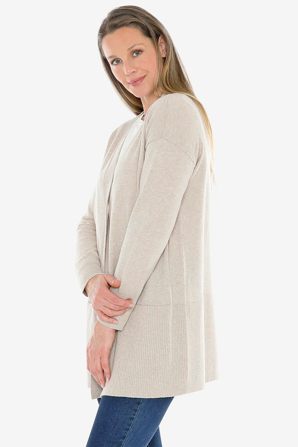 Long Cardi Stone