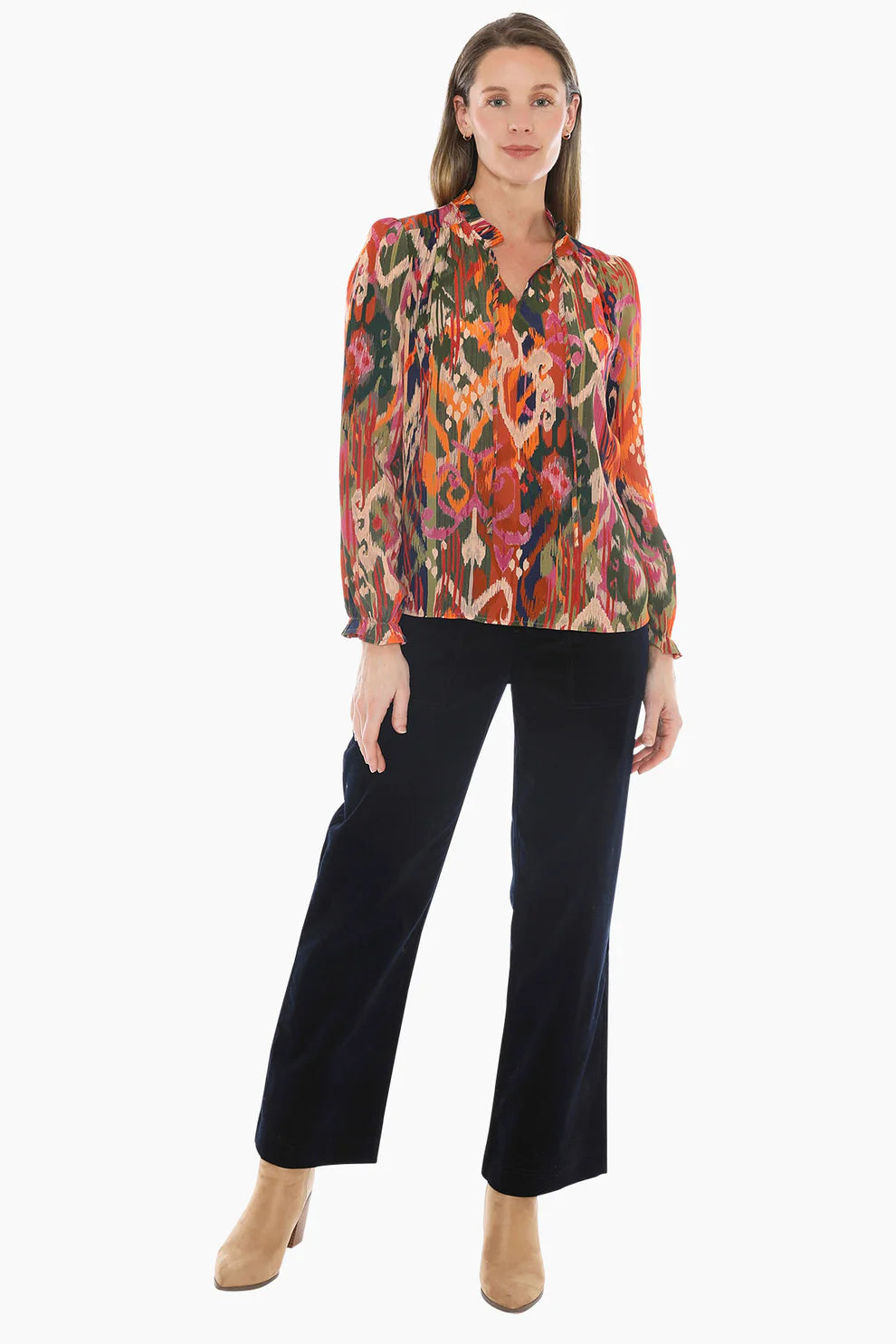 Opulent Ikat top
