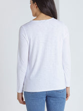 Load image into Gallery viewer, L/S Tee white
